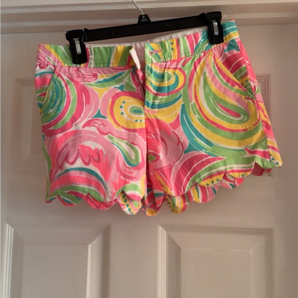 Lilly Pulitzer Pink and Green Shorts